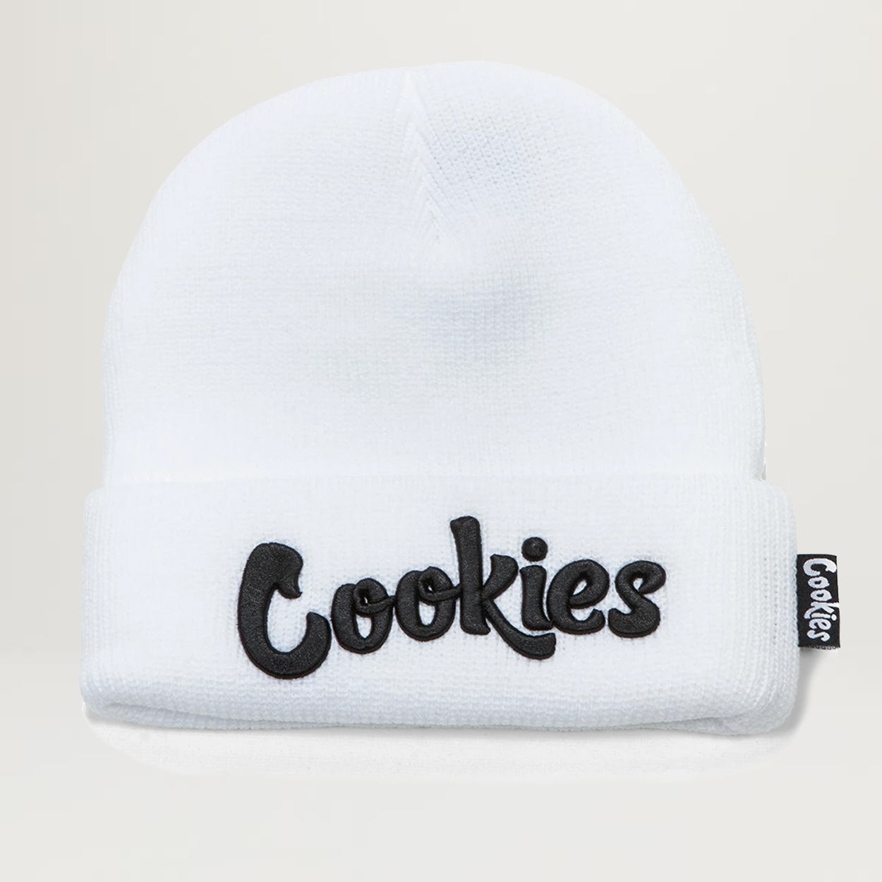 Cookies SF Original Thin Mint Embroidered Knit Beanie (Purple/White)