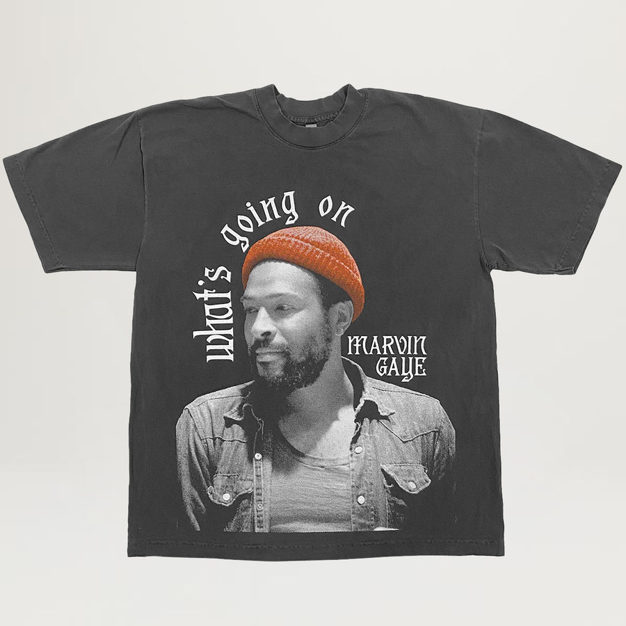 S.V.O. Marvin Gaye Tee (Vintage Black)