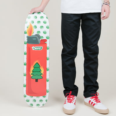 NewYakCity Burning Trees Skateboard 8.38