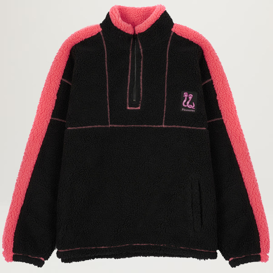 Pleasures Rewind Quarter Zip (Black)