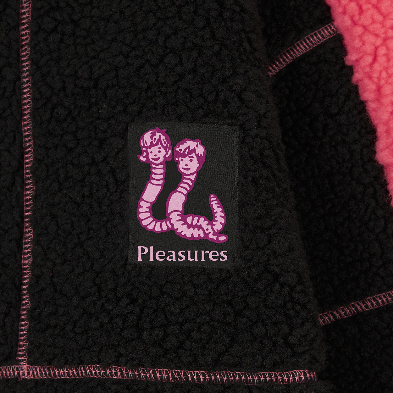 Pleasures Rewind Quarter Zip (Black)