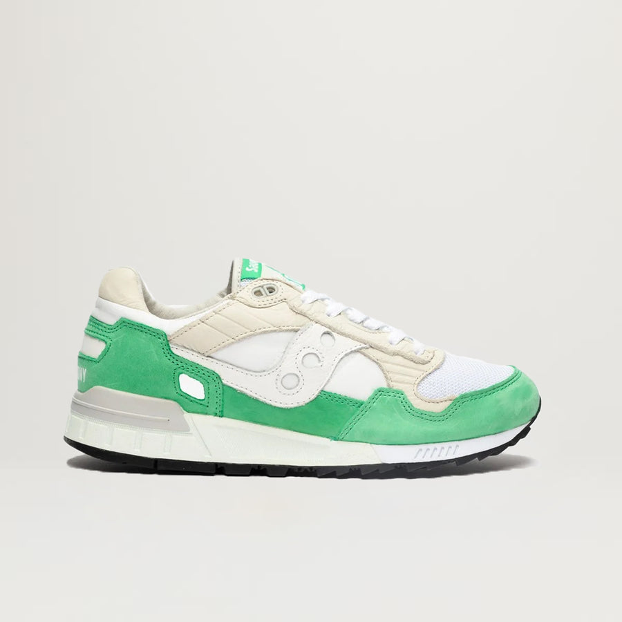 Saucony Shadow 5000 (White/Green) - Sizes 8, 8.5, 9