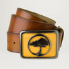 Arbor Large Icon Belt - Brown Leather (Assorted Sizes)