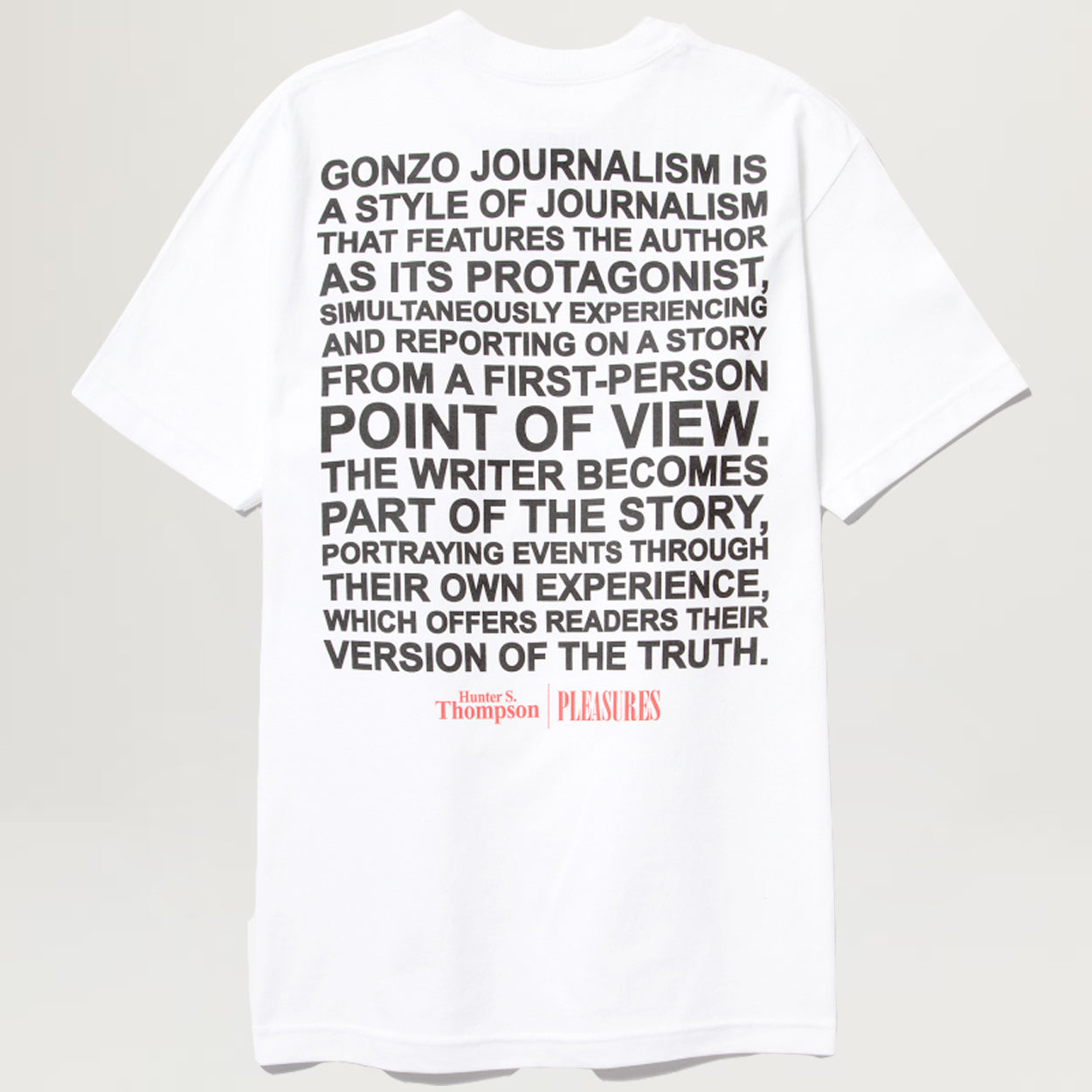 Pleasures Badge Tee (White)