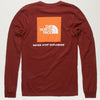 The North Face Box NSE L/S Tee (Brick House Red)