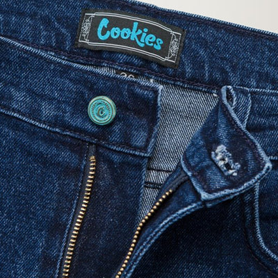Cookies SF Relaxed Slim Fit Denim Jean (Medium Blue Wash)
