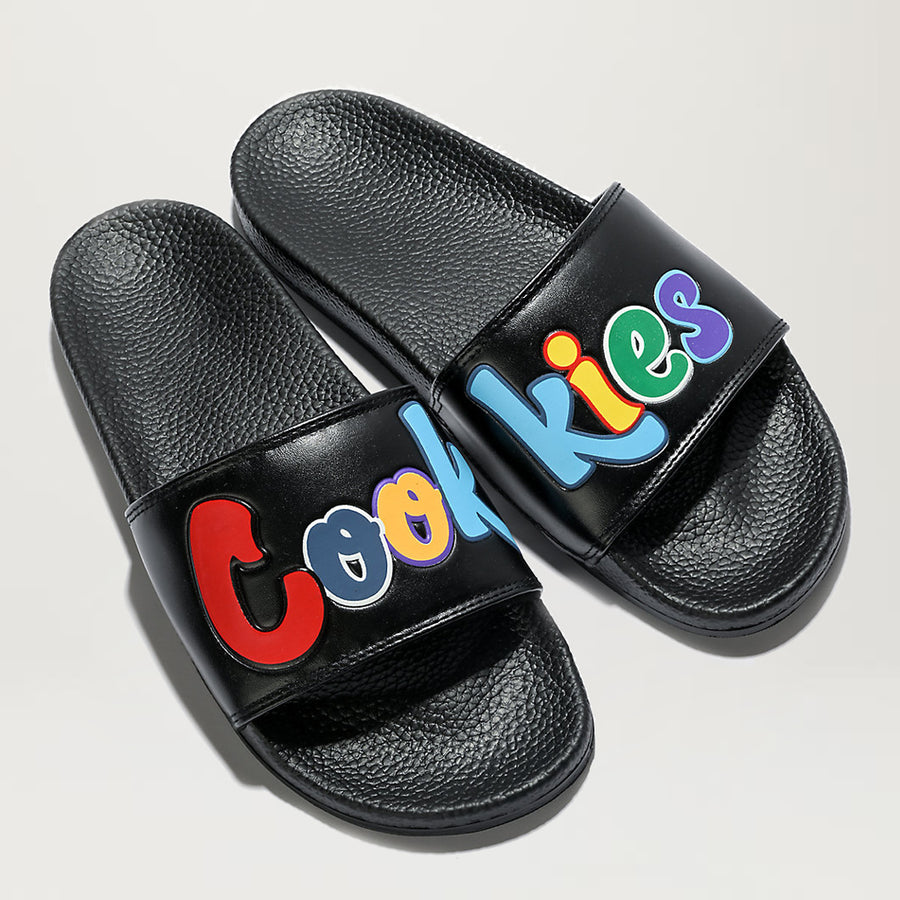 Cookies SF Original Mint Slides (Black) - Size 8