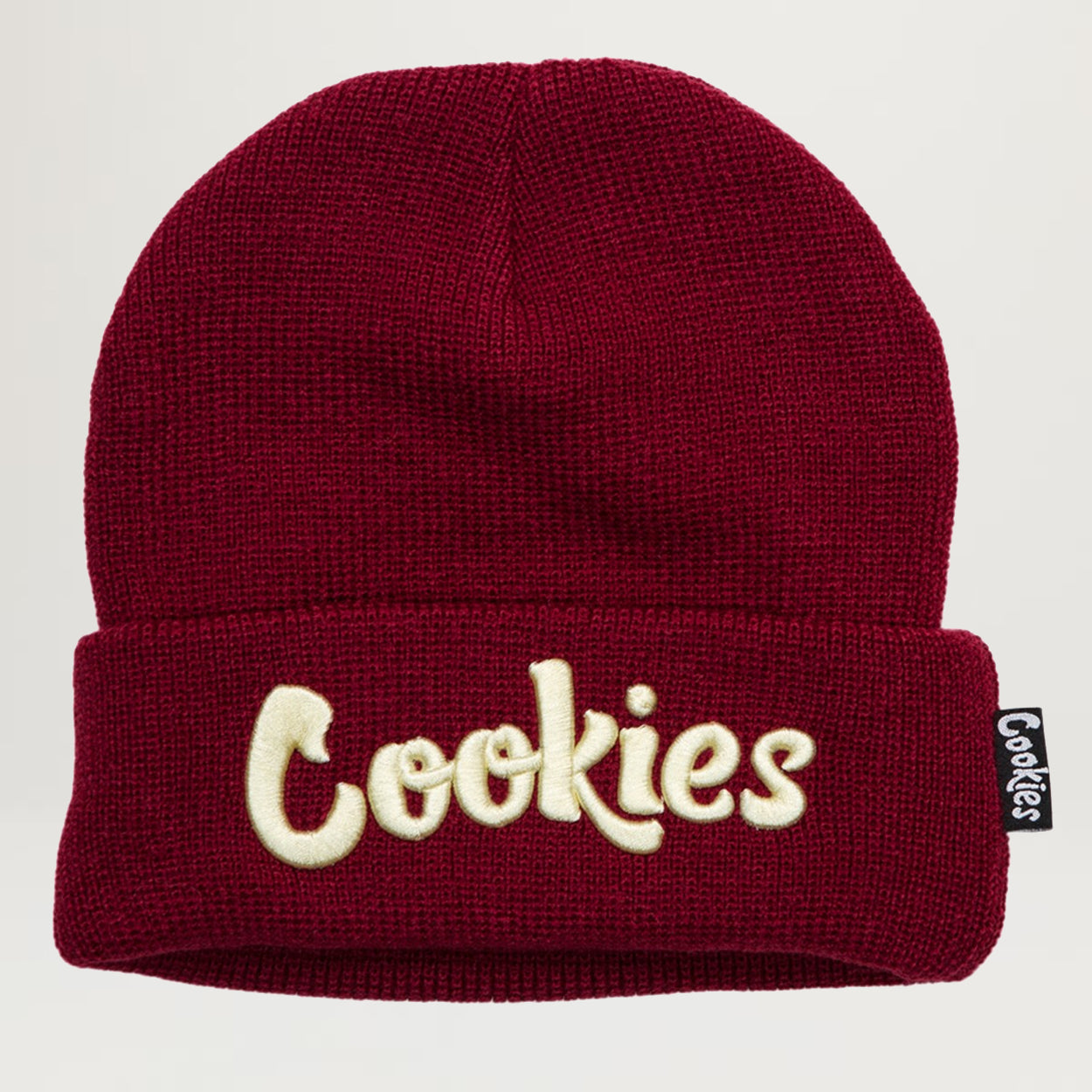Cookies SF Original Thin Mint Embroidered Knit Beanie (Purple/White)