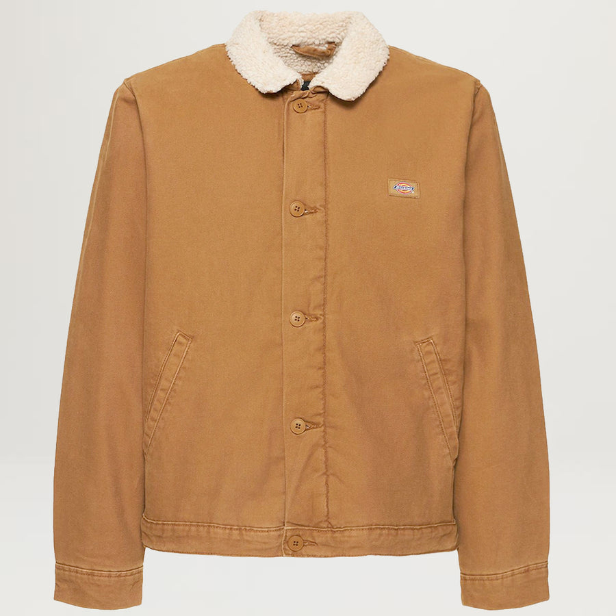 Dickies Duck Canvas Deck Jacket (Stonewashed Brown Duck)