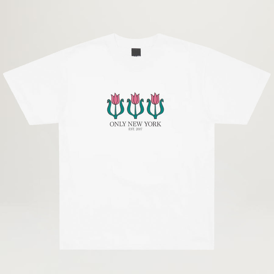 Only NY Deco Tulip Tee (White)