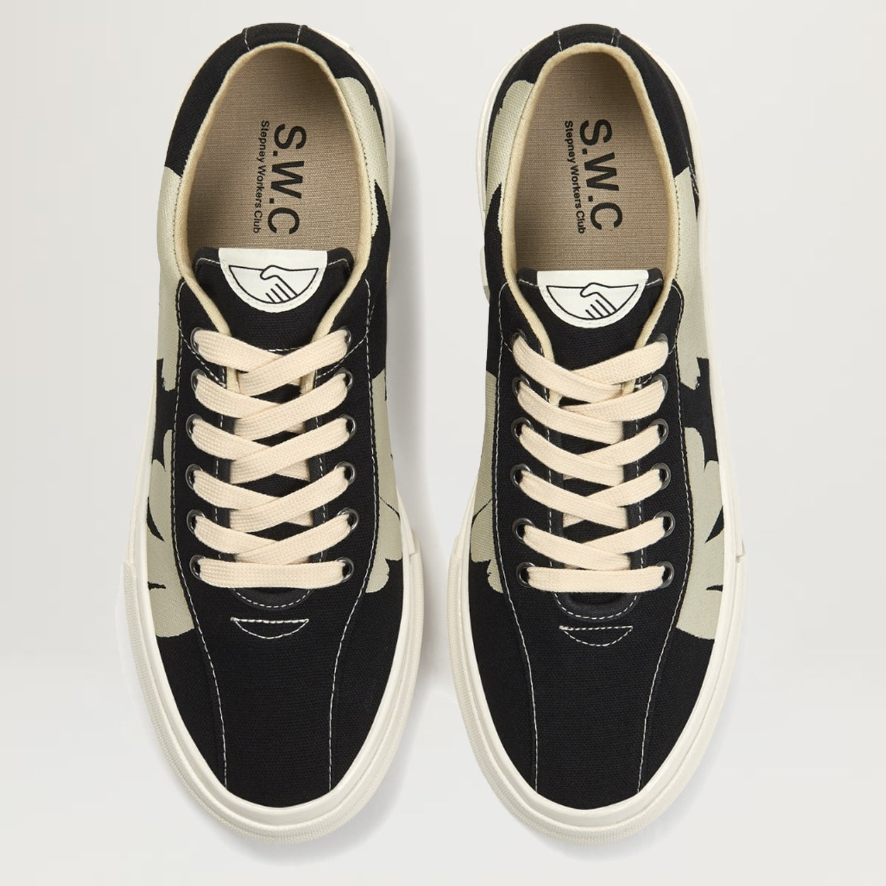 SWC Dellow Shroom Hands (Black/White) - Size 8