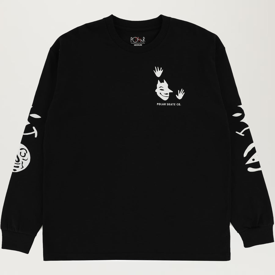 Polar Demon L/S Tee (Black)