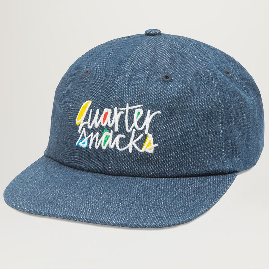 Quarter Snacks Pop Art Cap (Dark Denim)