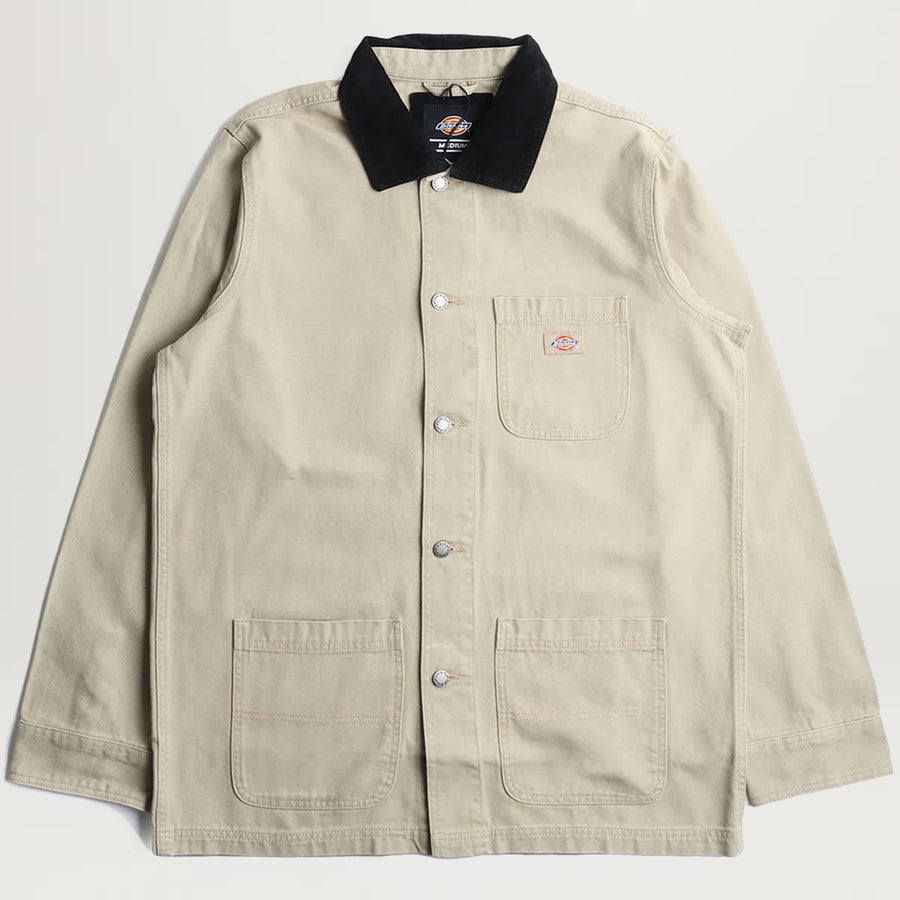 Dickies Duck Unlined Chore Coat (Stonewashed Desert Sand)