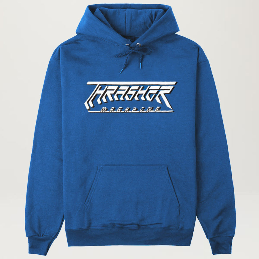 Thrasher Future Logo Hoodie (Royal Blue)
