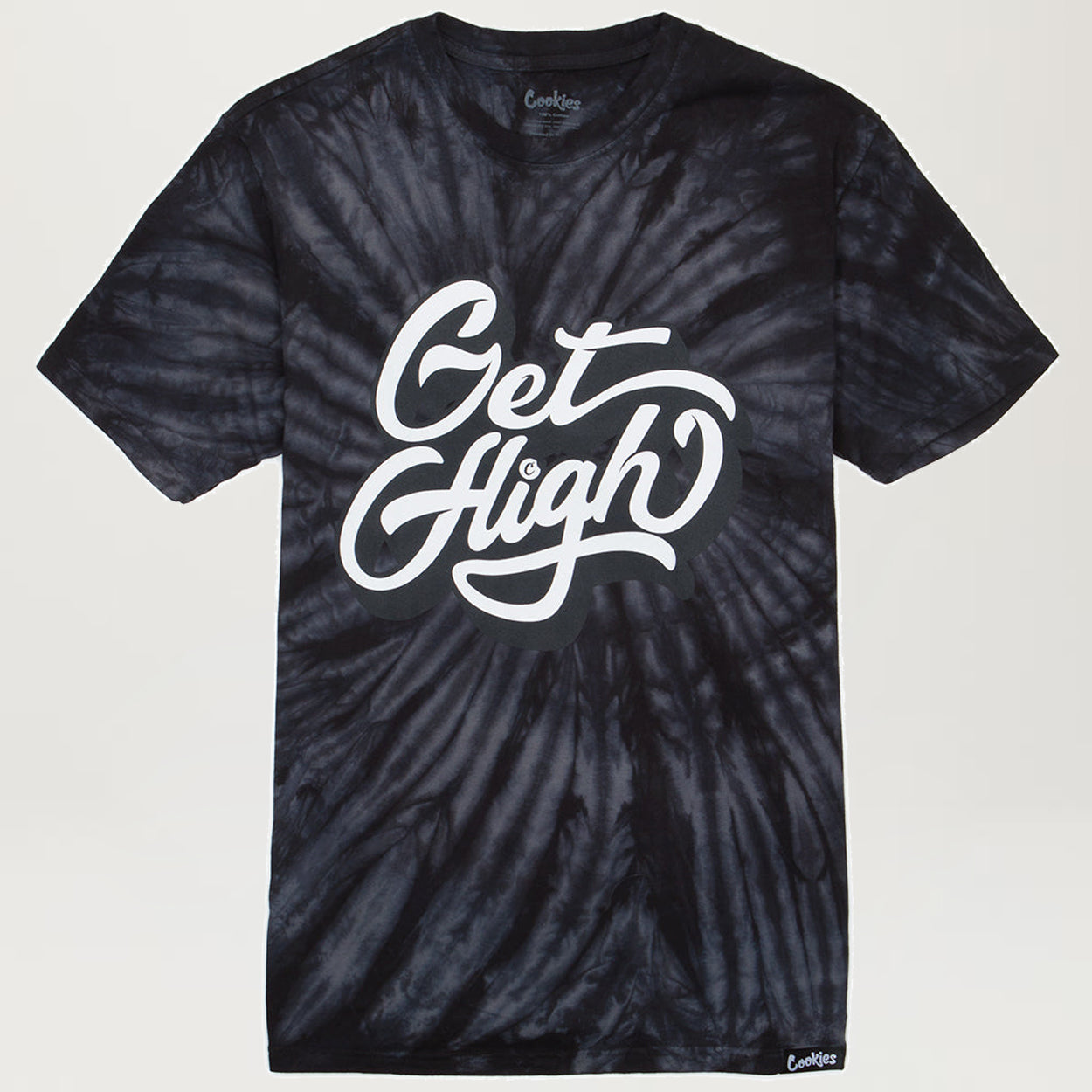 Cookies SF Get High Tie Dye Tee (Black)