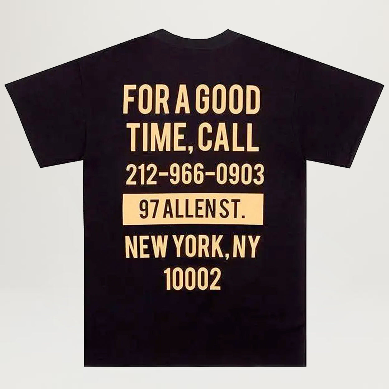 The Good Company Good Time Tee (Black/Orange)