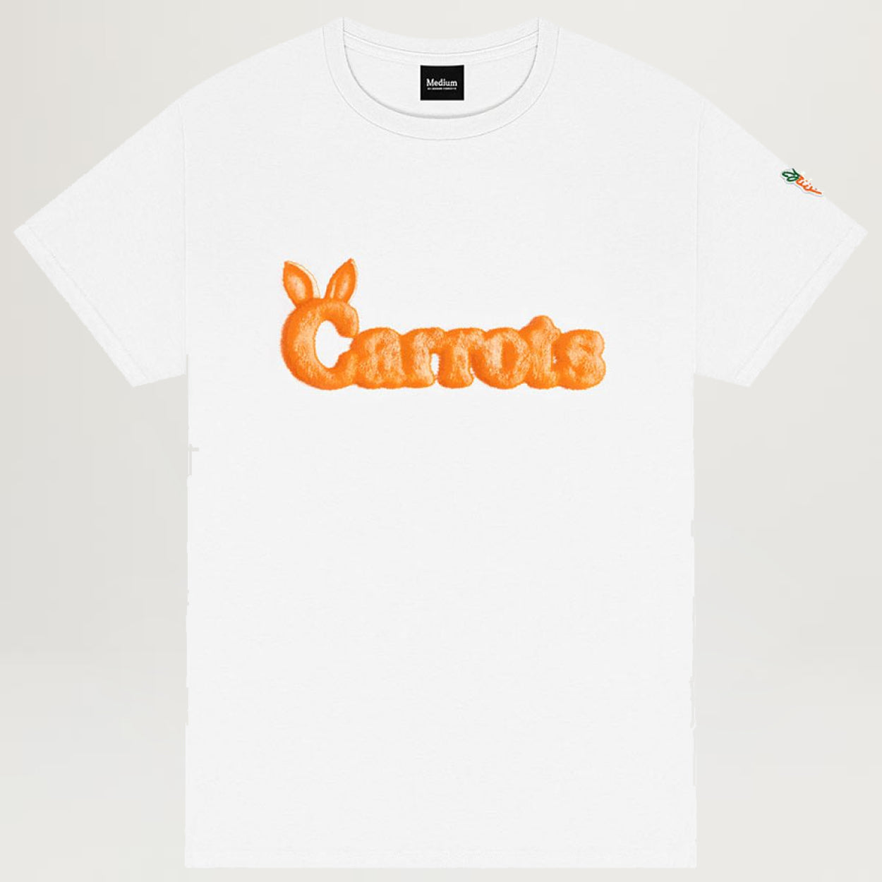 Carrots Wordmark Hare Tee (White)