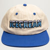 Icecream Icicle Panel Hat (Black)