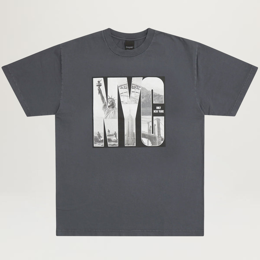 Only NY | NYC City of New York Hoodie, ash/green / M