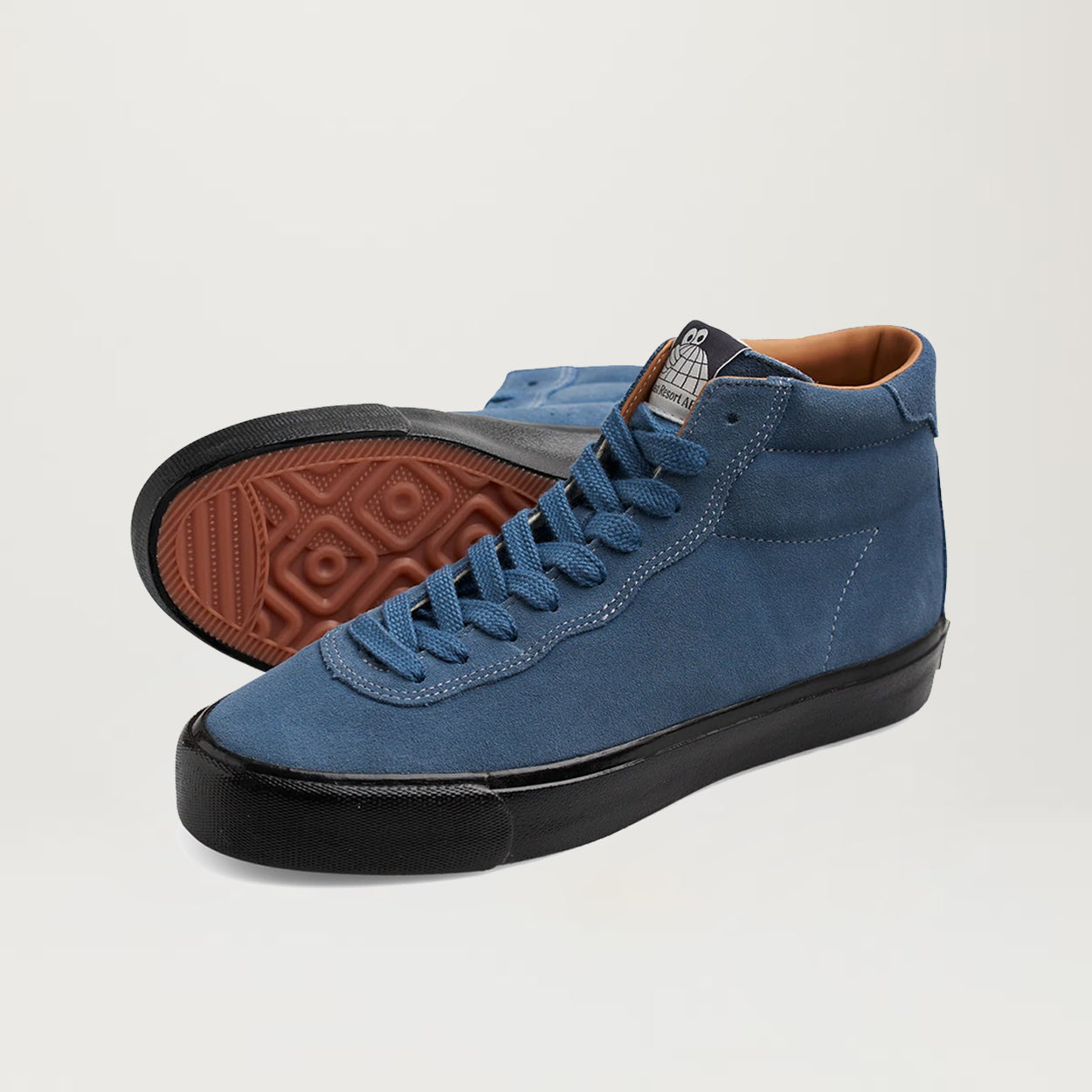 Last Resort AB VM001 Suede Hi (Dusty Blue/Black) - NewYakCity