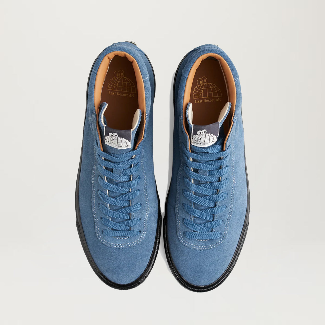 Last Resort AB VM001 Suede Hi (Dusty Blue/Black) - NewYakCity