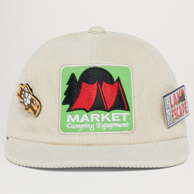 Market Land Escape 6 Panel Cord Hat (Assorted Colors)
