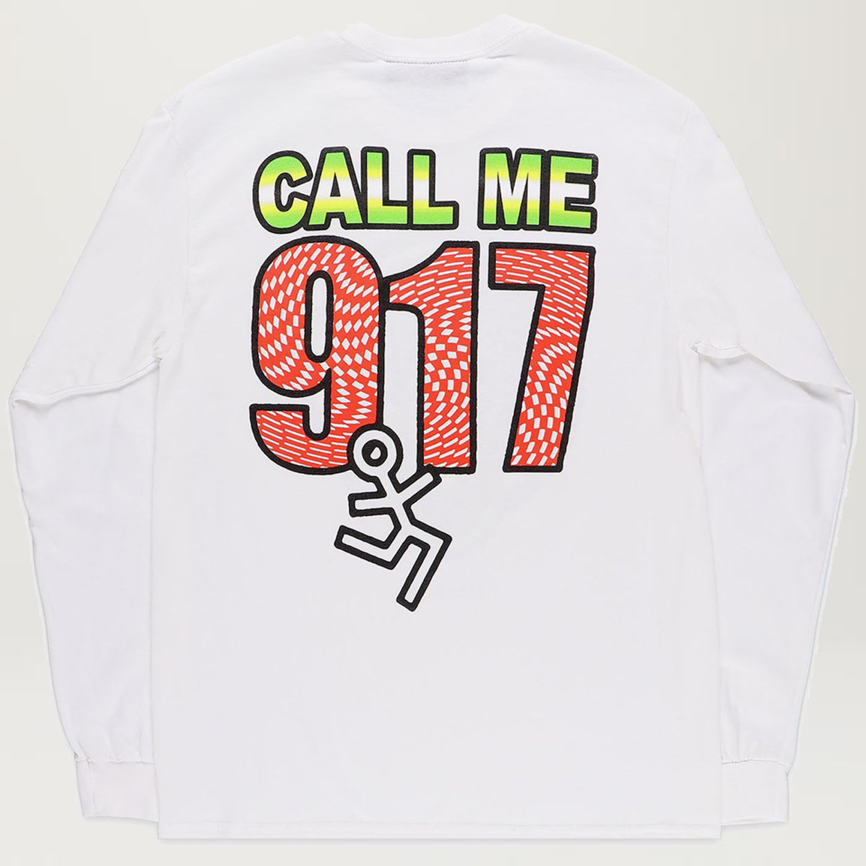 Call Me 917 Liver Tee (White)