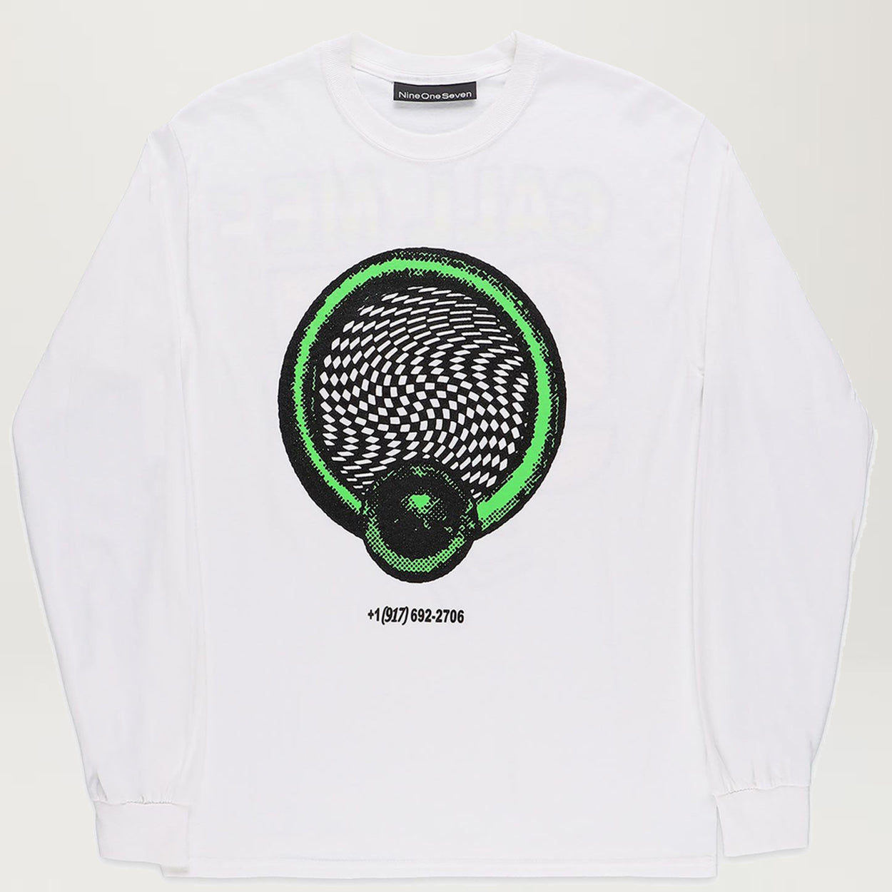 Call Me 917 Liver Tee (White)