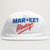 Market Low Prices 5 Panel Hat (White)