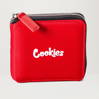 Cookies SF Luxe Satin Nylon Zipper Wallet (Assorted Colors)