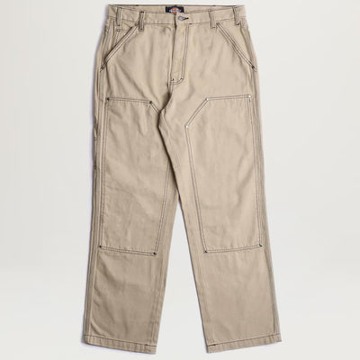 Dickies Duck Canvas Contrast Stitch Utility Pant (Stonewashed Desert Sand/Black)