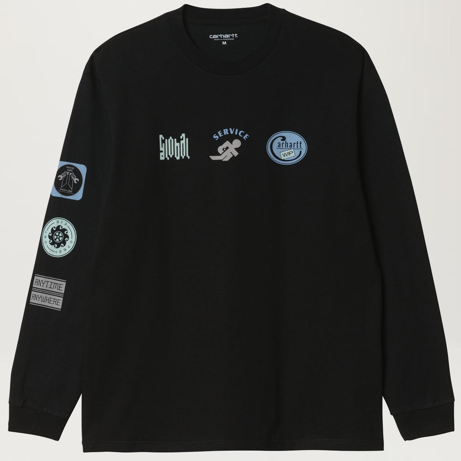 Carhartt WIP Motor City L/S Tee (Black)