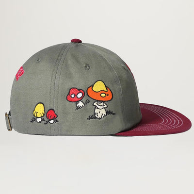 Butter Goods X The Smurfs Mushroom 6 Panel Hat (Assorted Colors)