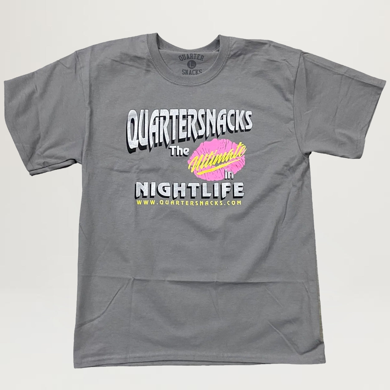 Quarter Snacks Nightlife Tee (Charcoal)