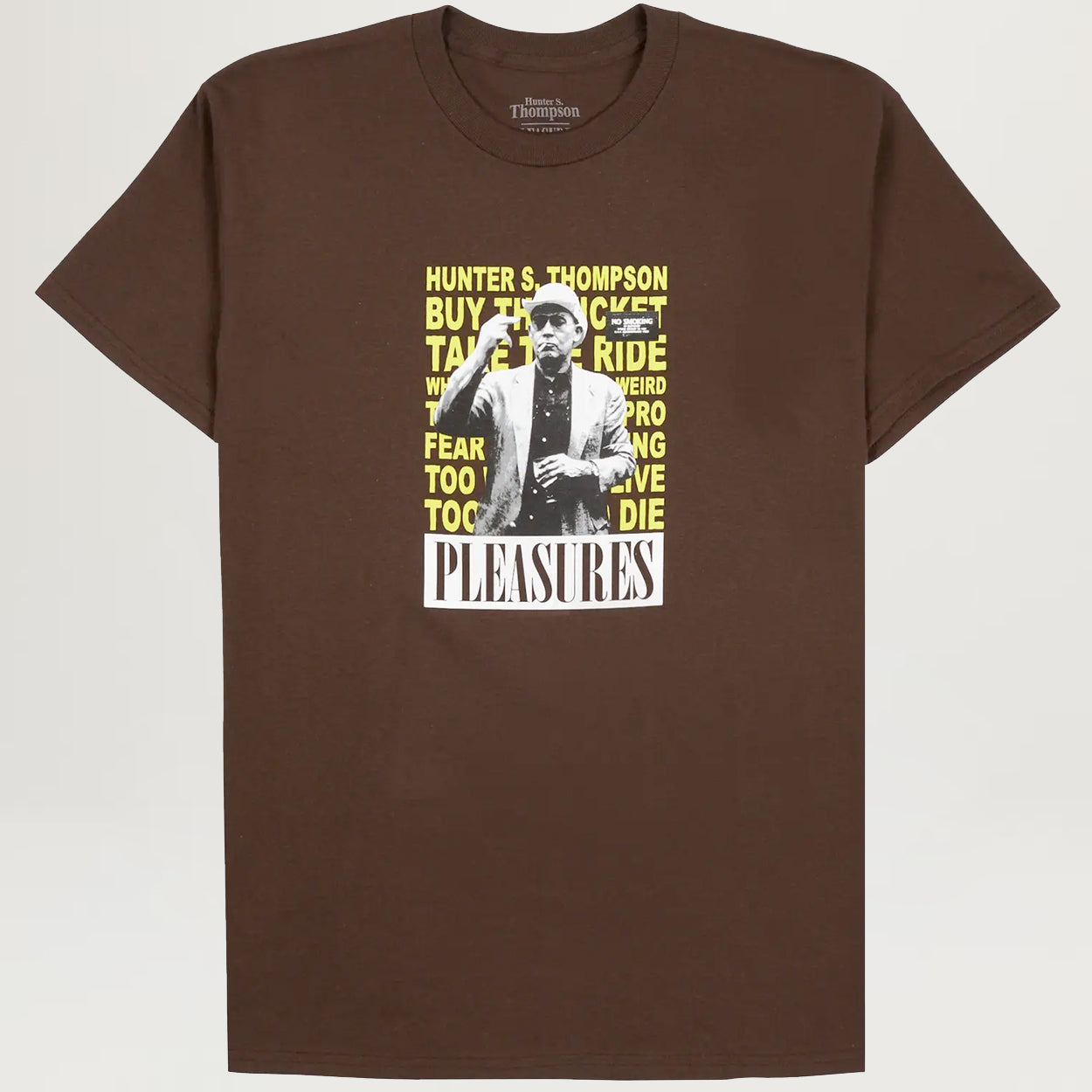Pleasures No Smoking Tee (Brown)