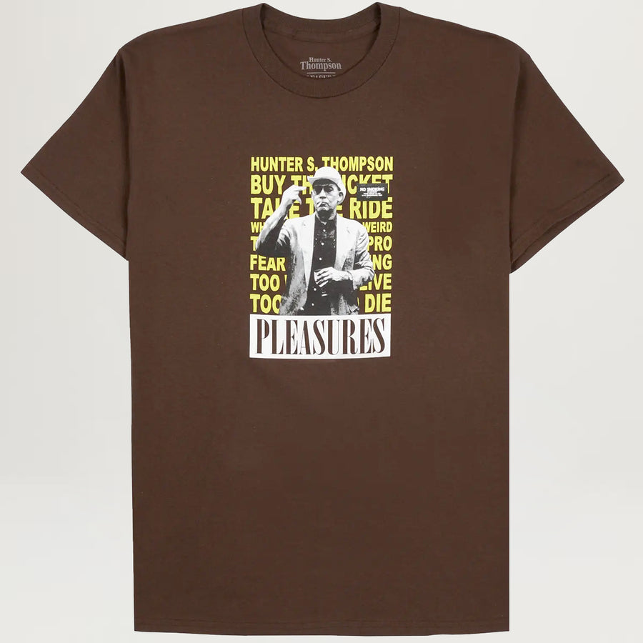 Pleasures No Smoking Tee (Brown)