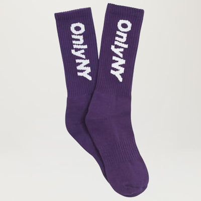 Only NY Block Logo Socks (Assorted Colors)
