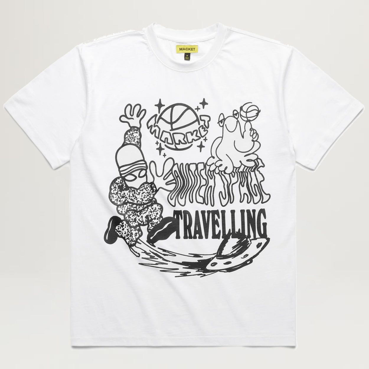 Market Outer Space Traveling UV Tee (White)