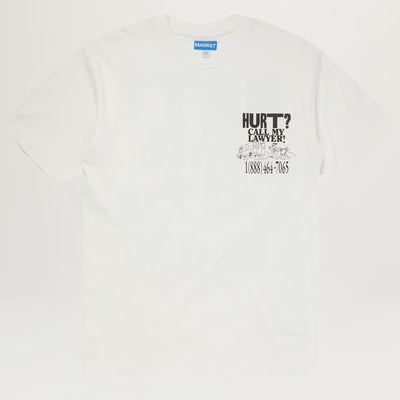 Market Call My Lawyer Tee (Parchment)