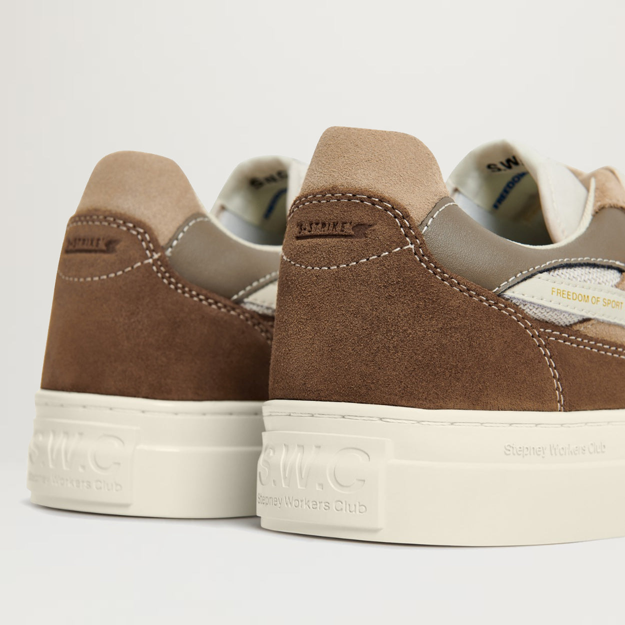 SWC Pearl S-Strike Suede Mix (Bark) - Size 8