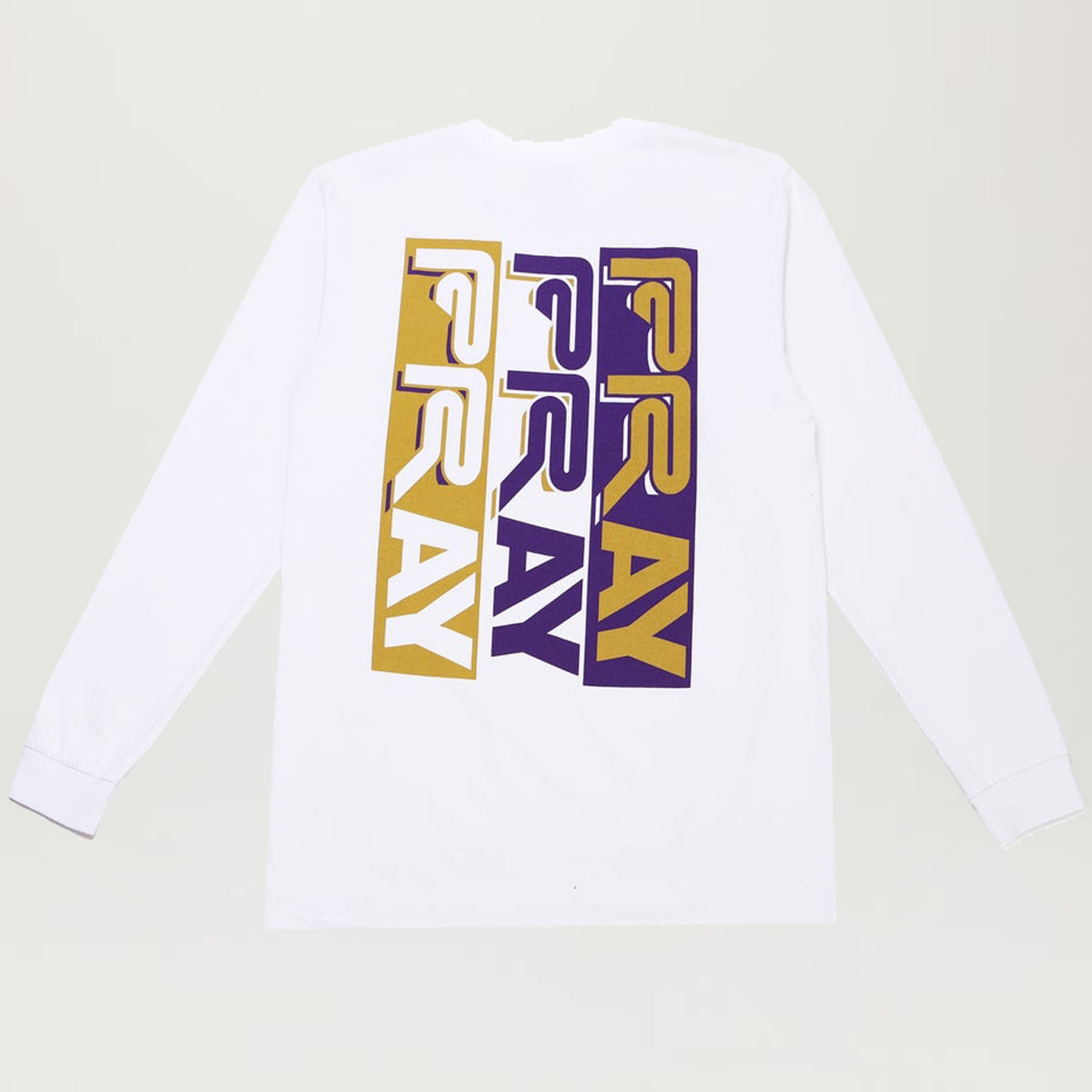 Powers.Supply PrayPrayPray L/S Tee (White)
