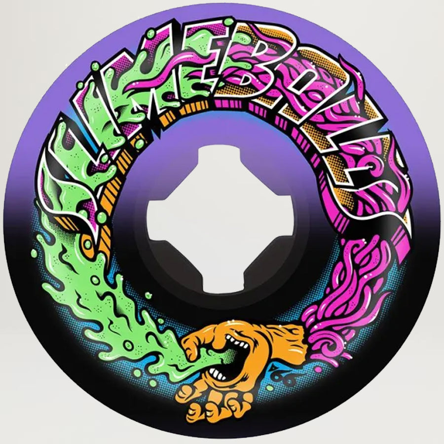 Slime Balls Greetings Speed Balls Purple Black 99a 53mm
