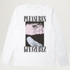 Pleasures River L/S Tee (White)