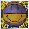 Market Smiley Glitter Showtime Basketball (Purple/Gold)