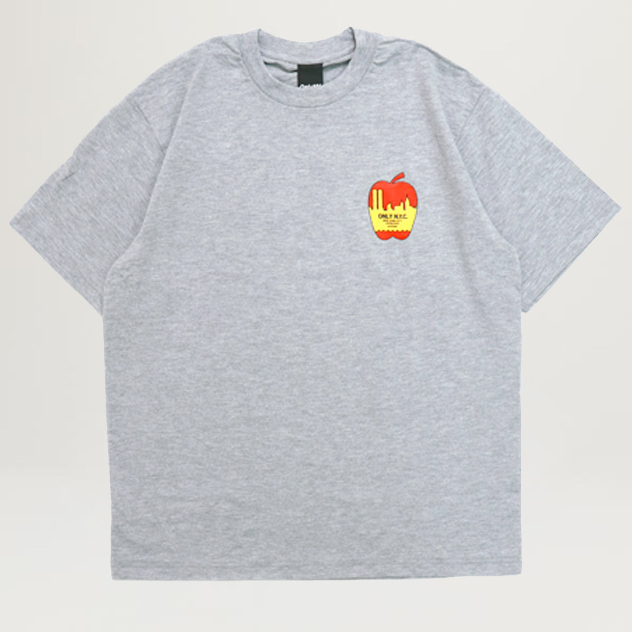 【ONLY NY】ONLY NY Skyline Apple Tee Only NY Skyline Apple Tee (Heather Grey) - NewYakCity