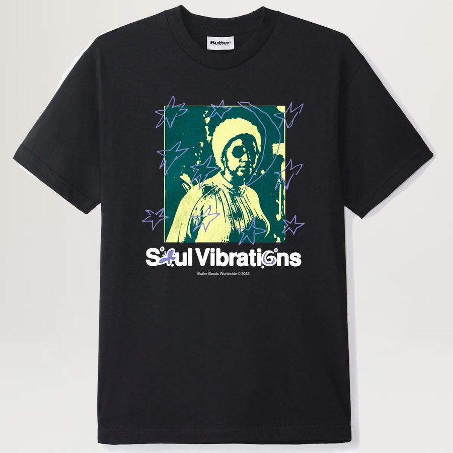 Butter Goods Soul Vibrations Tee (Black)