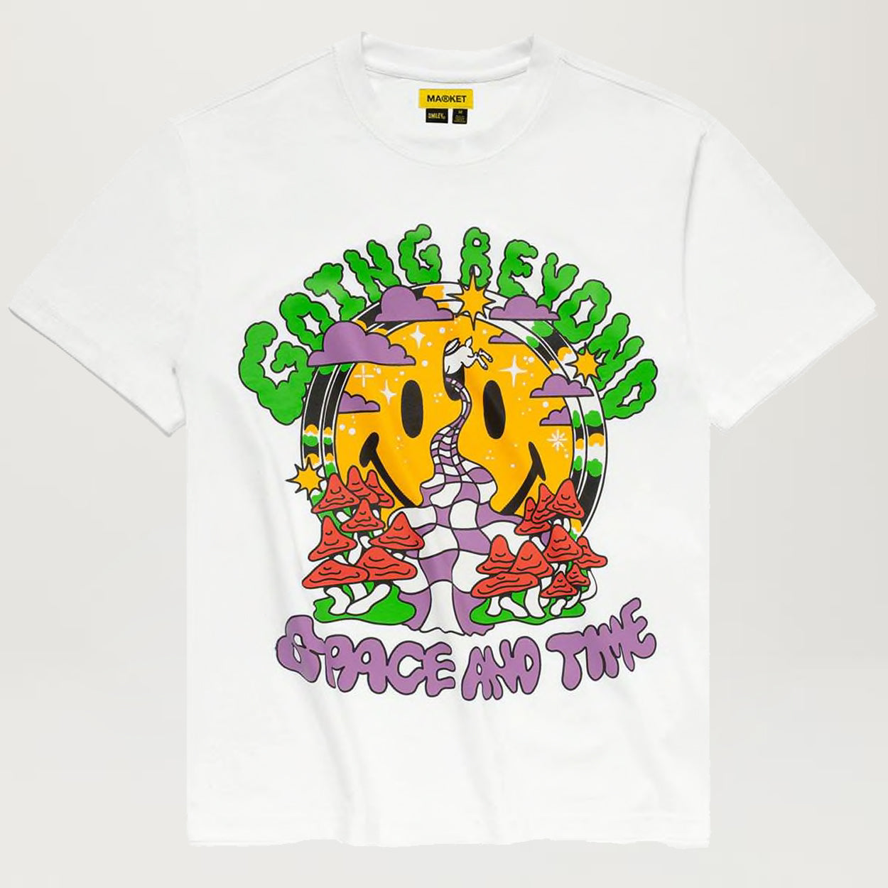 Market Beyond Space and Time Tee (White)