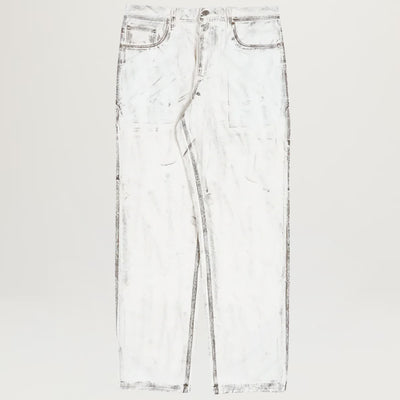 Pleasures Splice Work Pant (White)