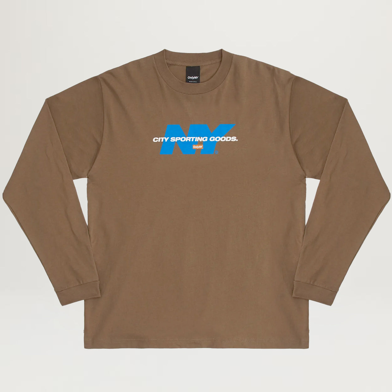 Only NY Competition L/S Tee (Dark Brown)